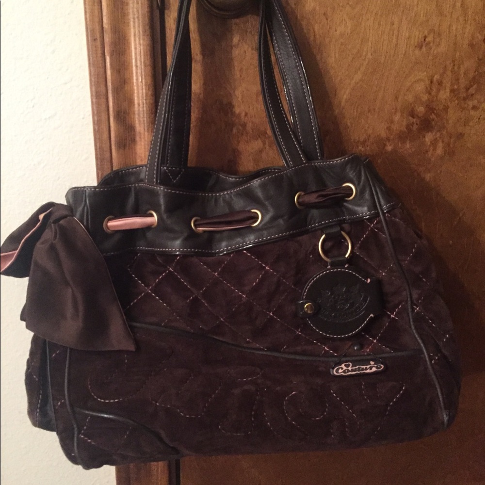 Juice Couture Brown Purse